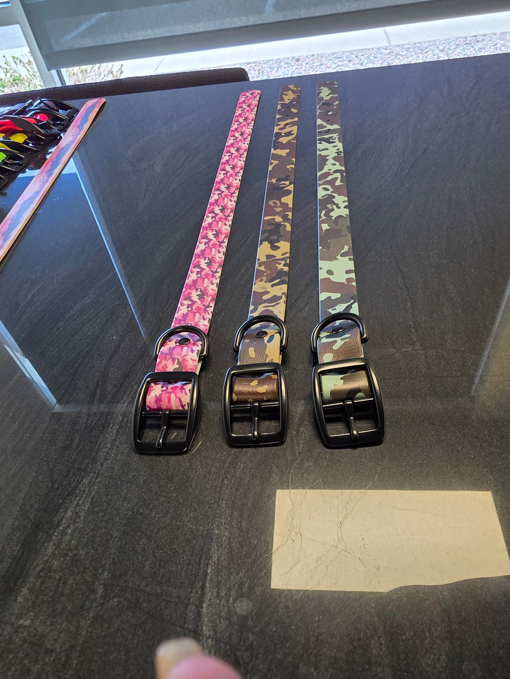 1" UV Printed Biothane Collar