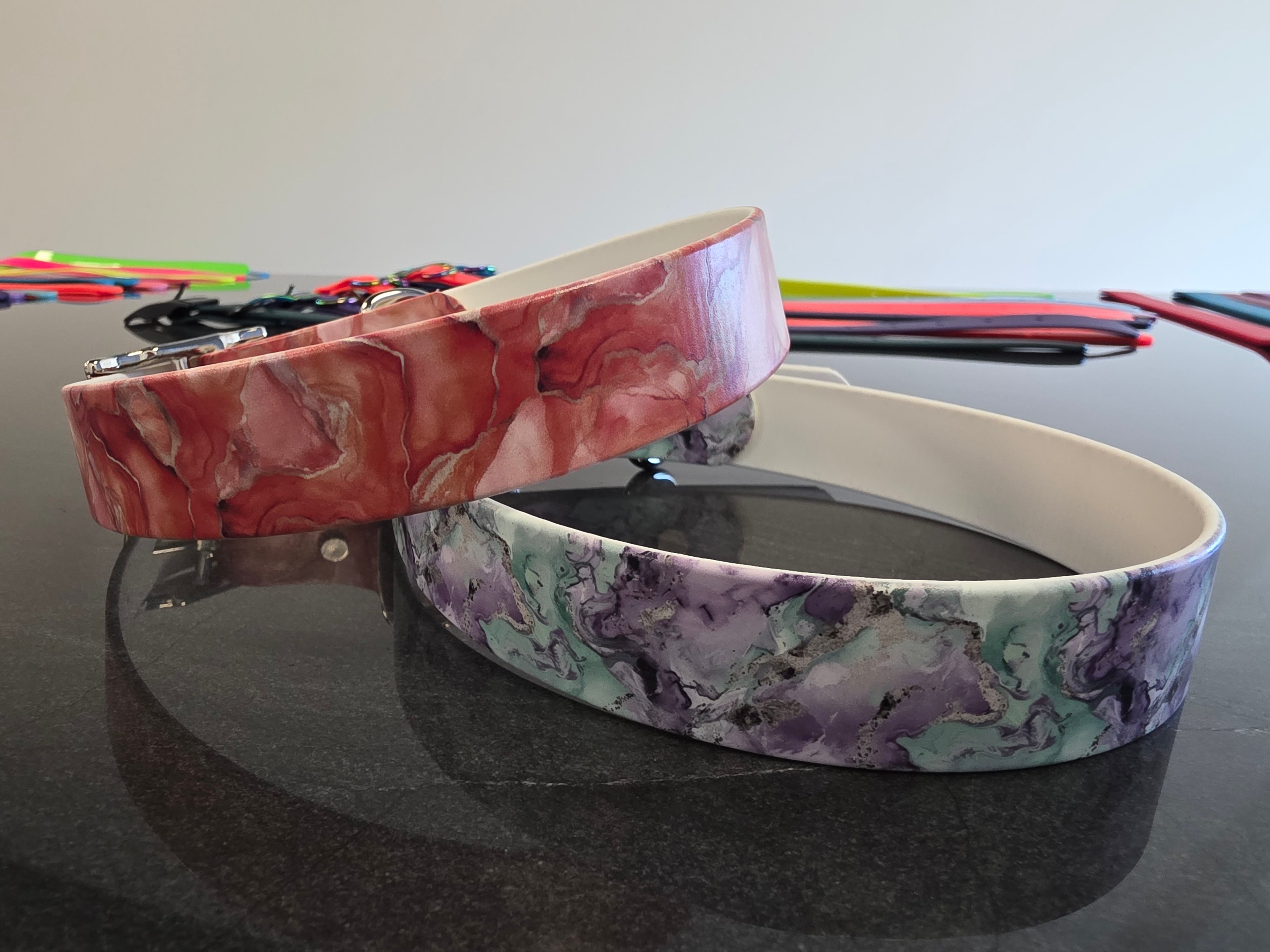 1" UV Printed Biothane Collar