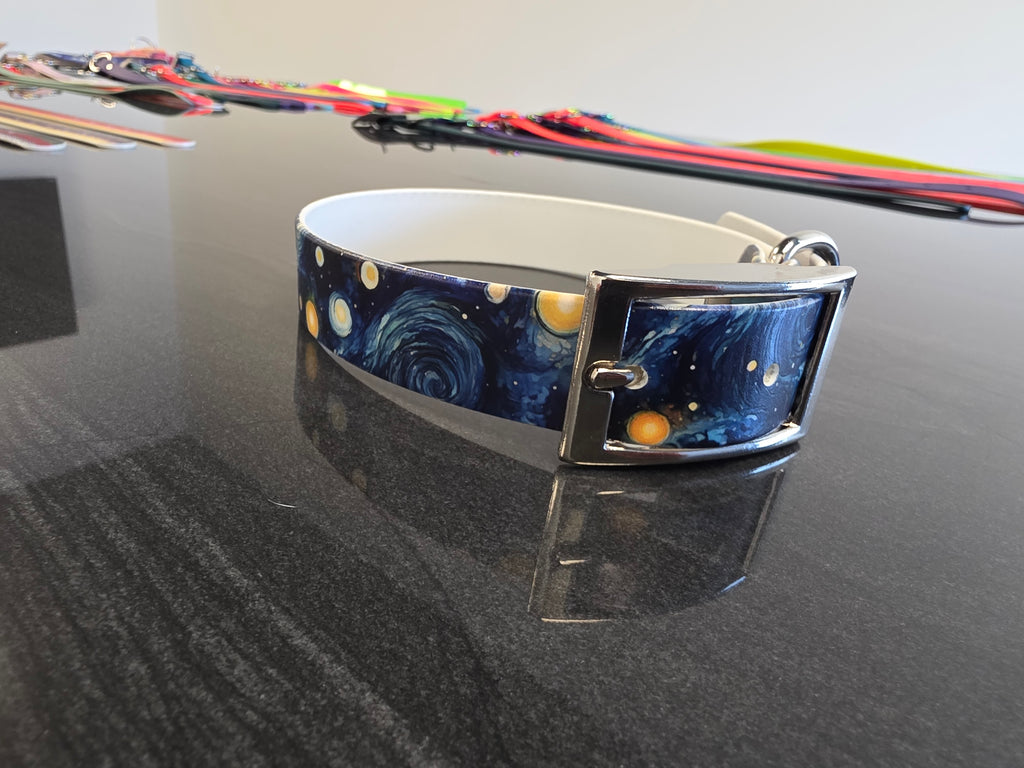 1" UV Printed Biothane Collar