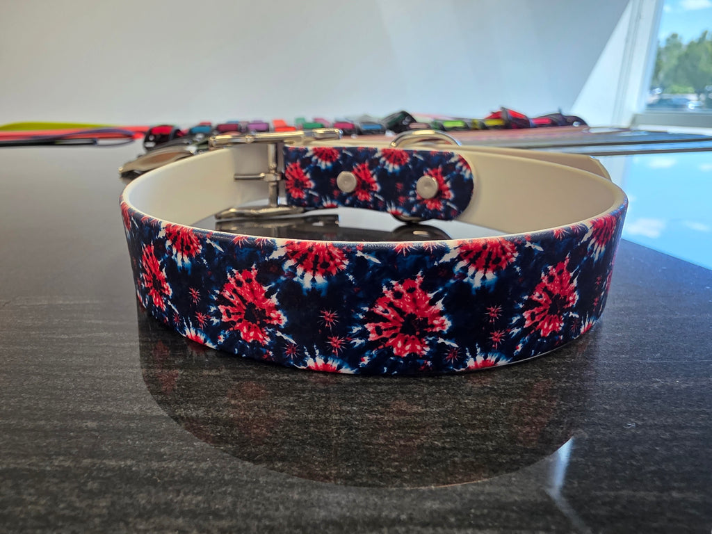 1" UV Printed Biothane Collar